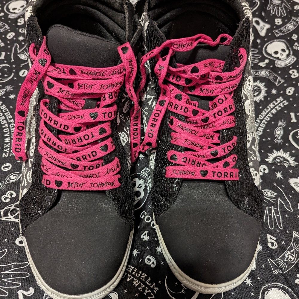 Betsey Johnson/Torrid Collab High Top Sneakers